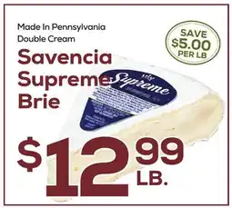 DeCicco & Sons Savencia Supreme Brie offer