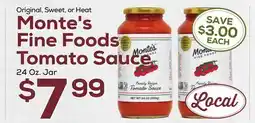 DeCicco & Sons Monte's Fine Foods Tomato Sauce offer