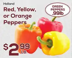 DeCicco & Sons Red, Yellow, or Orange Peppers offer