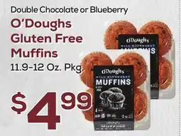DeCicco & Sons O'Doughs Gluten Free Muffins offer
