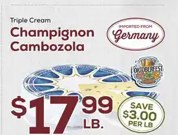 DeCicco & Sons Champignon Cambozola offer
