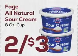 DeCicco & Sons Fage All Natural Sour Cream offer