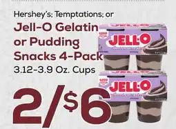 DeCicco & Sons Jell-O Gelatin or Pudding Snacks 4-Pack offer