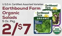 DeCicco & Sons Earthbound Farm Organic Salads offer