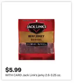 CVS Jack Link's jerky offer