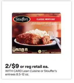 CVS Lean Cuisine or Stouffer's entrees offer