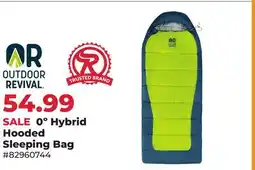 Runnings Outdoor Revival 0º Hybrid Hooded Sleeping Bag offer