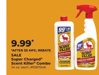Runnings Wildlife Research Super Charged Scent Killer Combo offer