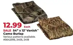 Runnings Allen 54 x 12' Vanish Camo Burlap offer