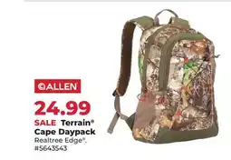 Runnings ALLEN Terrain Cape Daypack offer
