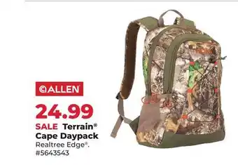Runnings ALLEN Terrain Cape Daypack offer