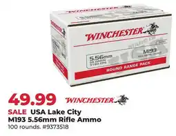 Runnings Winchester USA Lake City M193 5.56mm Rifle Ammo offer