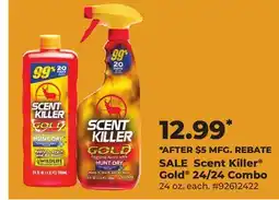 Runnings Scent Killer Gold 24/24 Combo offer