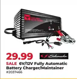 Runnings Schumacher 6V/12V Fully Automatic Battery Charger/Maintainer offer