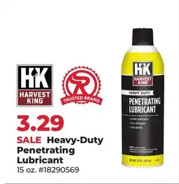 Runnings Harvest King Heavy-Duty Penetrating Lubricant offer