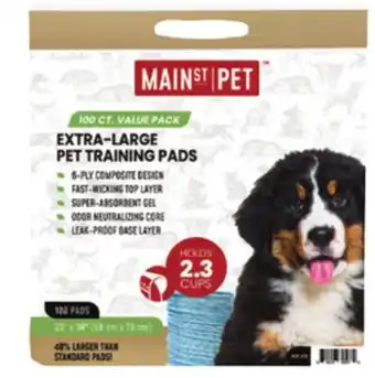 Runnings Main st Pet 23 x 30 Pet Training Pads offer