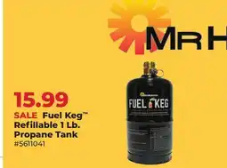 Runnings Mr Heater Fuel Keg Refillable 1 Lb. Propane Tank offer