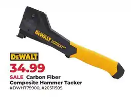 Runnings DEWALT Carbon Fiber Composite Hammer Tacker offer
