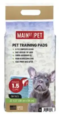 Runnings Main St. Pet 22 x 22 Pet Training Pads offer