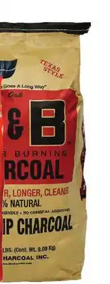 Runnings B&B Charcoal Natural Oak Lump Charcoal offer