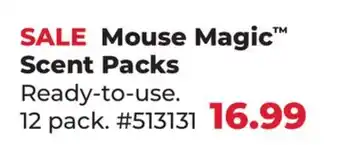 Runnings Mouse Magic Scent Packs offer
