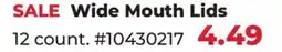 Runnings Ball Wide Mouth Lids offer