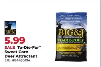 Runnings BIG & J To-Die-For Sweet Corn Deer Attractant offer