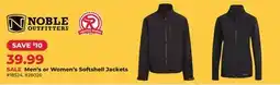 Runnings Noble Outfitters Men's or Women's Softshell Jackets offer