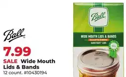 Runnings Ball Wide Mouth Lids & Bands offer