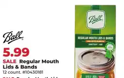 Runnings Ball Regular Mouth Lids & Bands offer