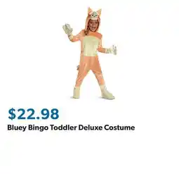 Sam's Club Bluey Bingo Toddler Deluxe Costume offer