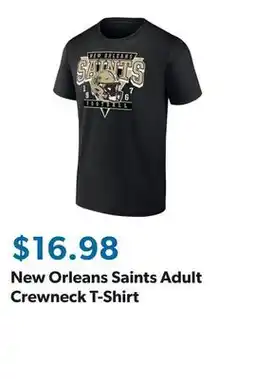 Sam's Club New Orleans Saints Adult Crewneck T-Shirt offer