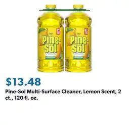Sam's Club Pine-Sol Multi-Surface Cleaner, Lemon Scent, 2 ct., 120 fl. oz offer