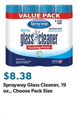 Sam's Club Sprayway Glass Cleaner, 19 oz., Choose Pack Size offer