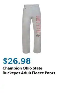 Sam's Club Champion Ohio State Buckeyes Adult Fleece Pants offer