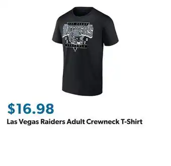 Sam's Club Las Vegas Raiders Adult Crewneck T-Shirt offer