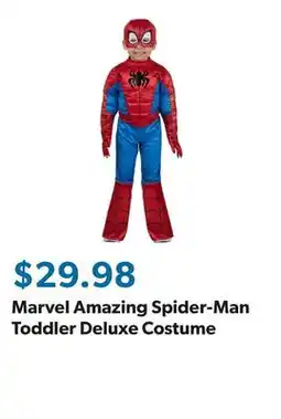 Sam's Club Marvel Amazing Spider-Man Toddler Deluxe Costume offer