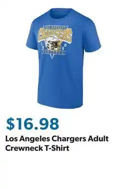 Sam's Club Los Angeles Chargers Adult Crewneck T-Shirt offer
