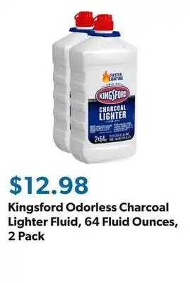 Sam's Club Kingsford Odorless Charcoal Lighter Fluid, 64 Fluid Ounces, 2 Pack offer