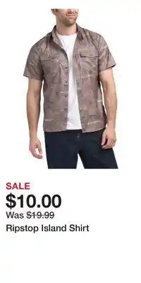TJ Maxx Ripstop Island Shirt offer