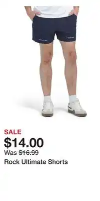TJ Maxx Rock Ultimate Shorts offer