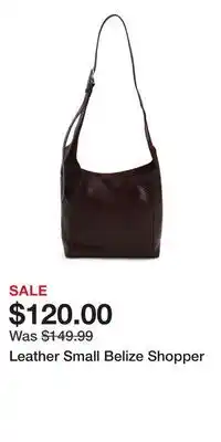 TJ Maxx Leather Small Belize Shopper offer