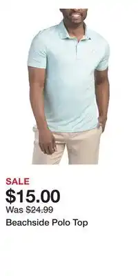 TJ Maxx Beachside Polo Top offer
