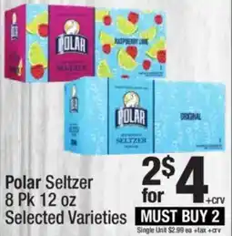 Super King Markets Polar Seltzer offer