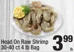 Super King Markets Head On Raw Shrimp offer