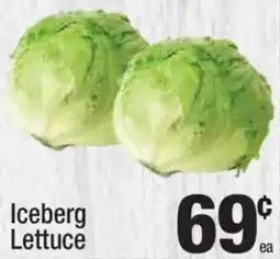 Super King Markets Iceberg Lettuce offer