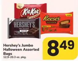 ACME Hershey's Jumbo Halloween Assorted Bags offer