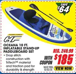Big 5 Hydro-Force Oceana 10' Inflatable Convertible Stand-Up Paddleboard Set offer