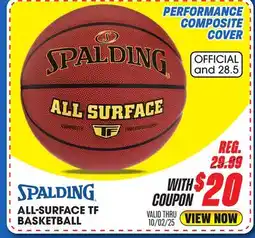 Big 5 Spalding All-Surface TF Basketball offer