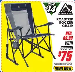 Big 5 GCI Outdoor RoadTrip Rocker Chair offer